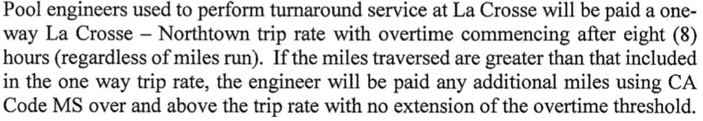 Short Turn Pay
